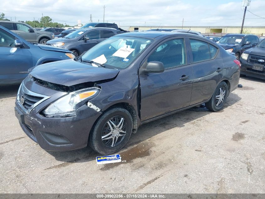 2015 Nissan Versa 1.6 S+ VIN: 3N1CN7AP9FL837413 Lot: 39902256