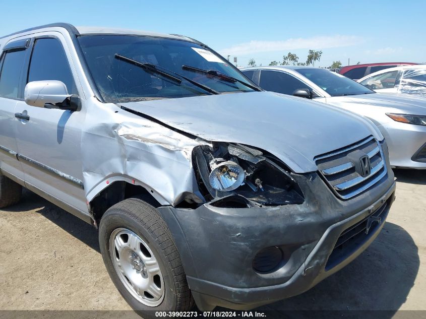 2005 Honda Cr-V Lx VIN: JHLRD68565C010071 Lot: 39902273