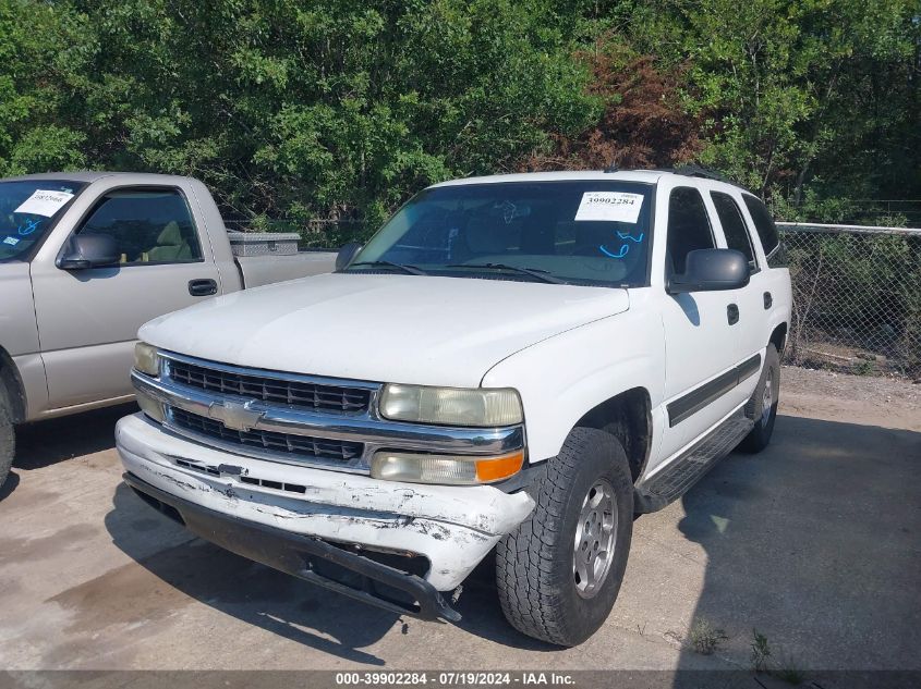 2005 Chevrolet Tahoe C1500 VIN: 1GNEC13V35R127703 Lot: 39902284