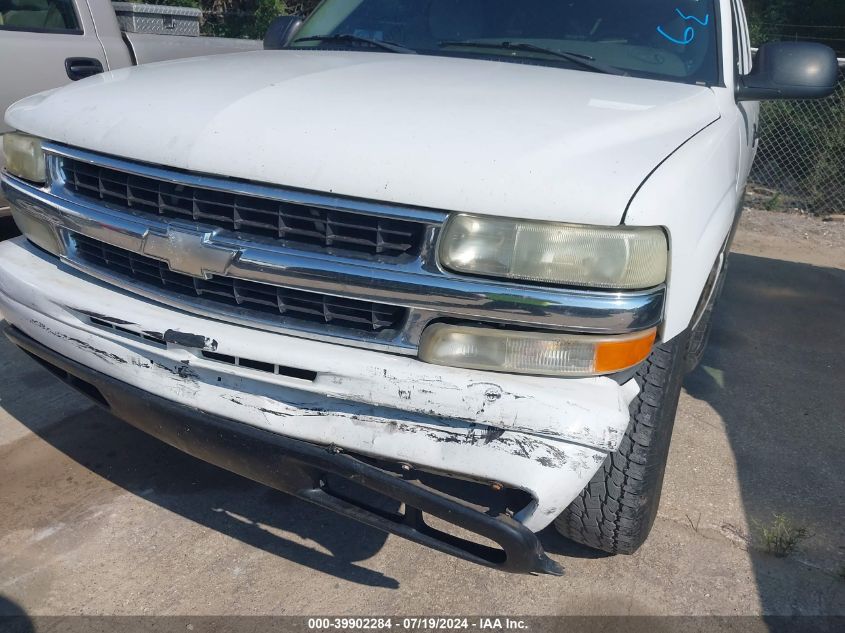 2005 Chevrolet Tahoe C1500 VIN: 1GNEC13V35R127703 Lot: 39902284