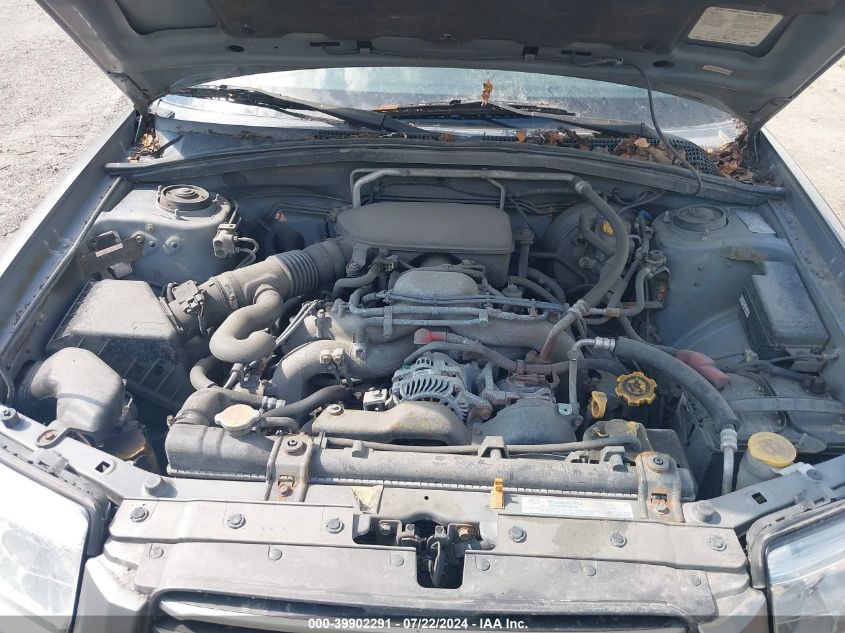 2006 Subaru Forester 2.5X VIN: JF1SG63656H708137 Lot: 39902291