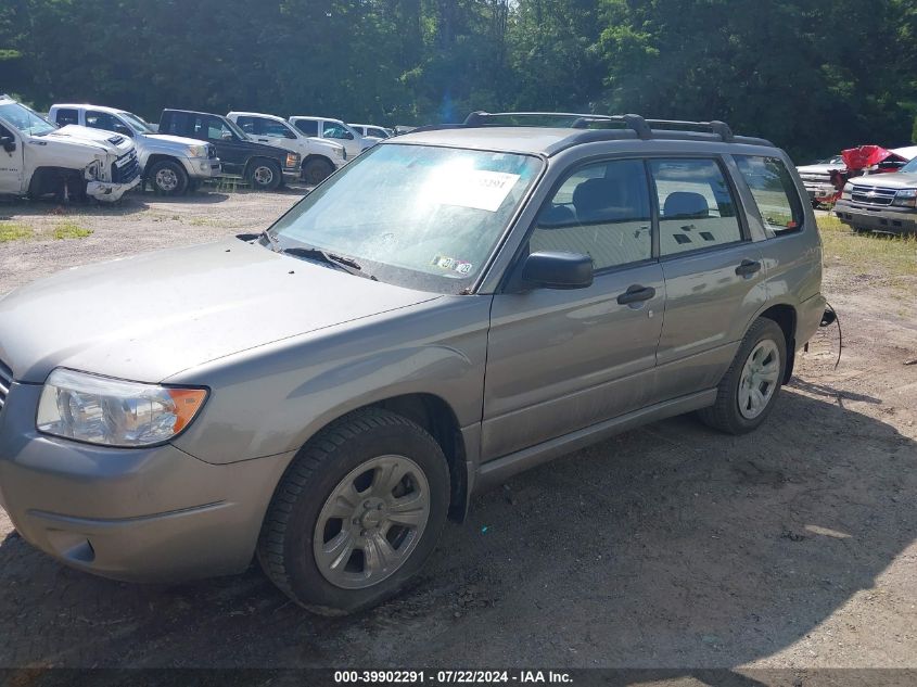 2006 Subaru Forester 2.5X VIN: JF1SG63656H708137 Lot: 39902291