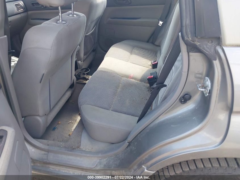 2006 Subaru Forester 2.5X VIN: JF1SG63656H708137 Lot: 39902291