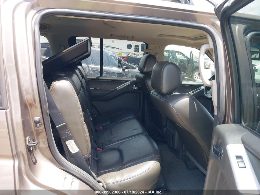 2008 Nissan Pathfinder Se VIN: 5N1AR18U98C608595 Lot: 39902306