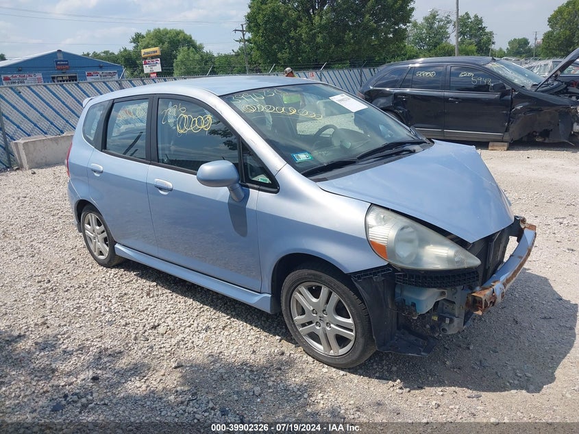 JHMGD38648S060343 2008 Honda Fit Sport auction photo 1