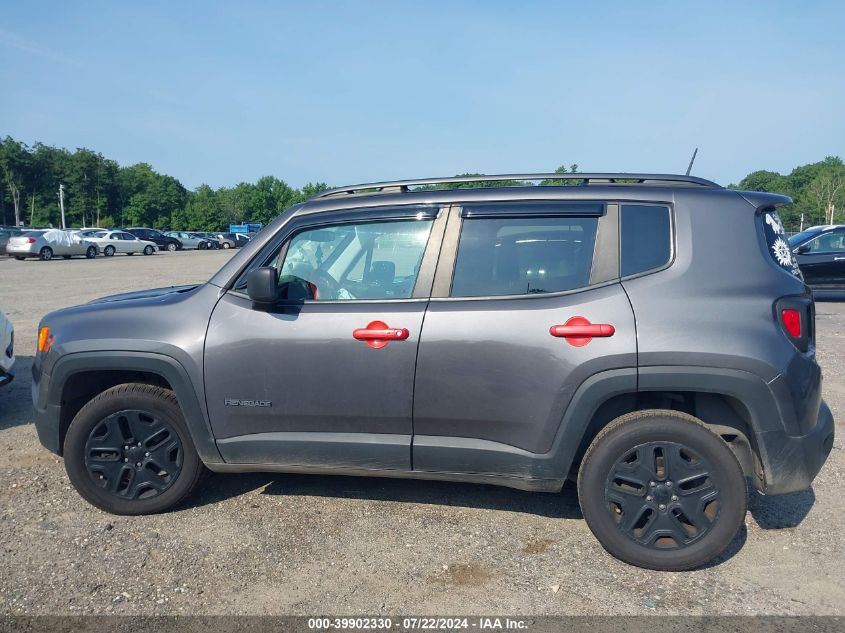 2018 Jeep Renegade Sport VIN: ZACCJBAB2JPJ11468 Lot: 39902330
