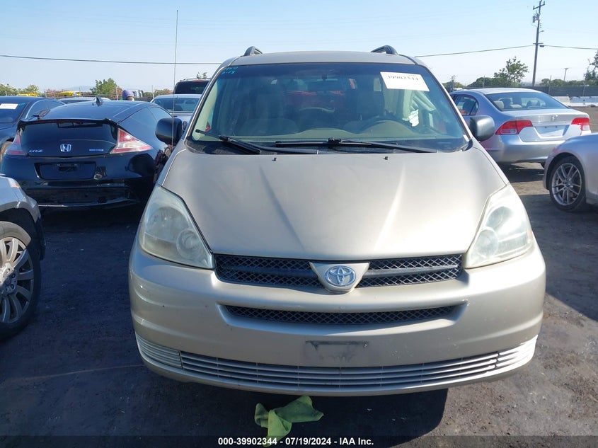2005 Toyota Sienna Ce/Le VIN: 5TDZA23CX5S387358 Lot: 39902344