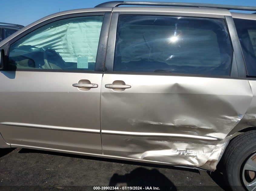 2005 Toyota Sienna Ce/Le VIN: 5TDZA23CX5S387358 Lot: 39902344