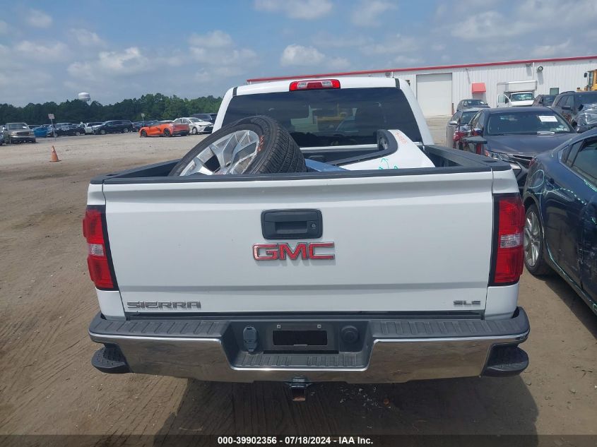 2018 GMC Sierra 1500 Sle VIN: 3GTP1MEC1JG167762 Lot: 39902356