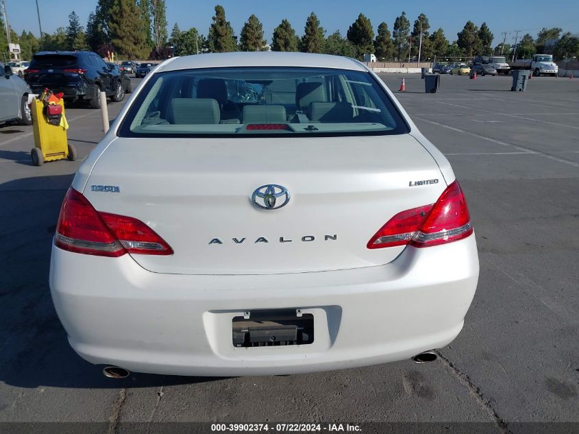 2007 Toyota Avalon Limited VIN: 4T1BK36B07U227295 Lot: 39902374