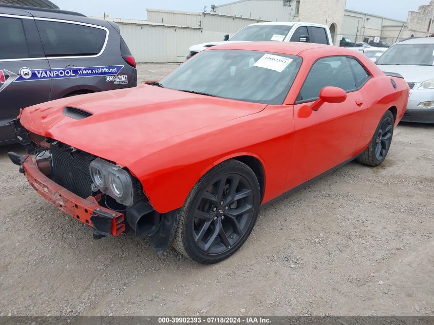 2C3CDZJG9NH263709 2022 DODGE CHALLENGER - Image 2