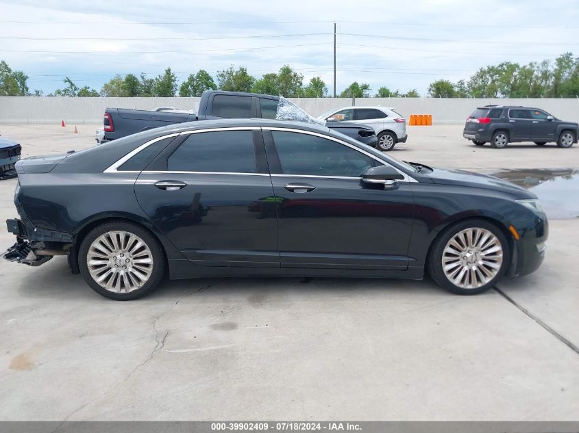 2014 Lincoln Mkz VIN: 3LN6L2G9XER806626 Lot: 39902409