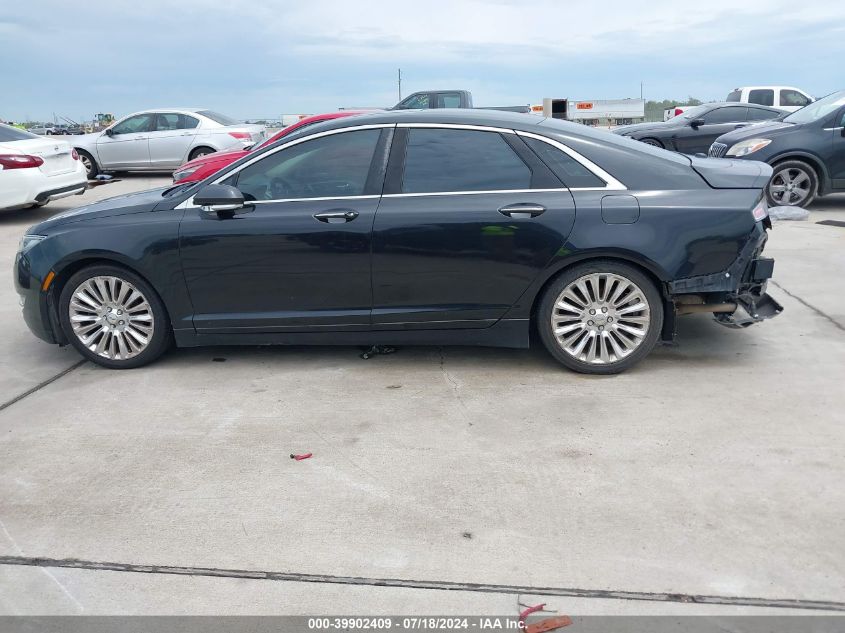 2014 Lincoln Mkz VIN: 3LN6L2G9XER806626 Lot: 39902409