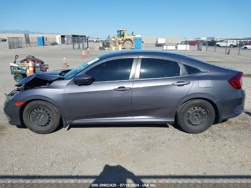 2019 Honda Civic Lx VIN: 19XFC2F69KE204203 Lot: 39902420