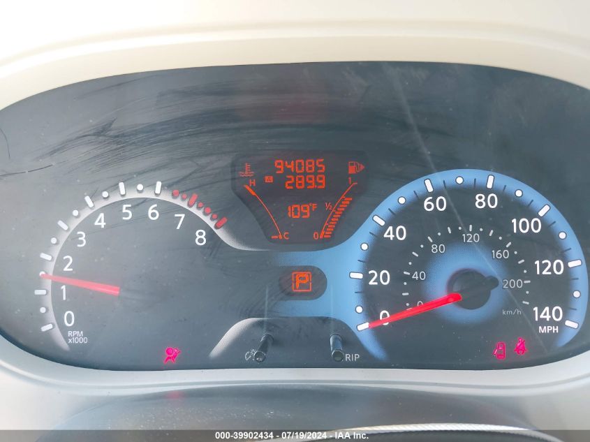 2010 Nissan Cube S/Sl/Krom VIN: JN8AZ2KR8AT159676 Lot: 39902434