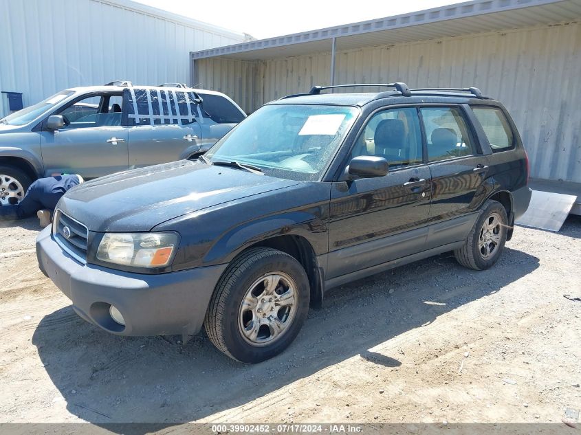 2005 Subaru Forester 2.5X VIN: JF1SG63675G752516 Lot: 39902452