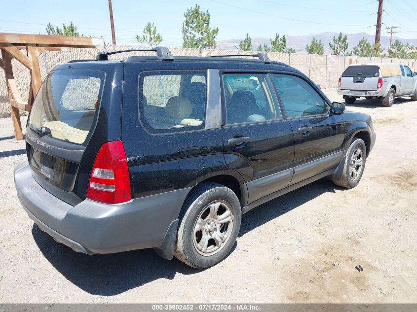 2005 Subaru Forester 2.5X VIN: JF1SG63675G752516 Lot: 39902452