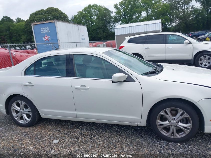 2012 Ford Fusion Se VIN: 3FAHP0HA1CR424342 Lot: 39902467