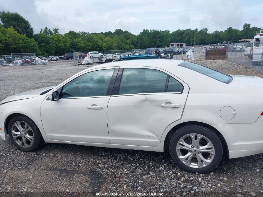 2012 Ford Fusion Se VIN: 3FAHP0HA1CR424342 Lot: 39902467