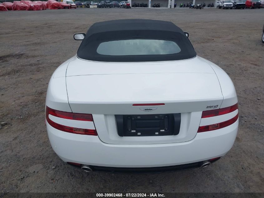 2008 Aston Martin Db9 Volante VIN: SCFAD02A98GB09790 Lot: 39902468