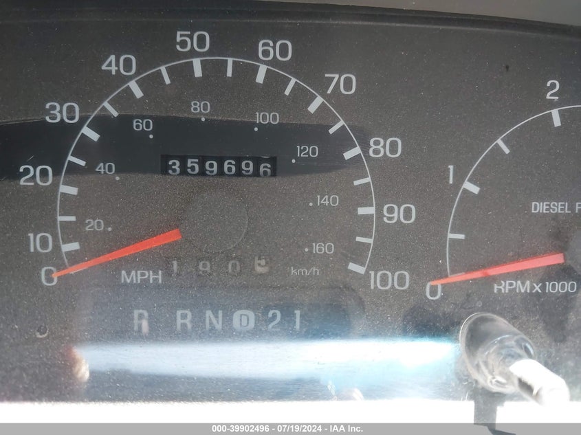 1999 Ford F-250 Lariat/Xl/Xlt VIN: 1FTNW20F0XEE47042 Lot: 39902496