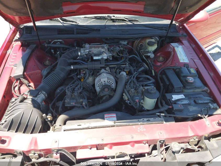 1996 Ford Thunderbird Lx VIN: 1FALP62W1TH169310 Lot: 39902506