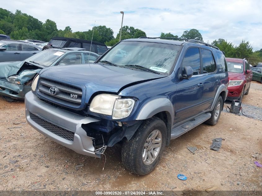 5TDZT34A54S23737 2004 Toyota Sequoia Sr5