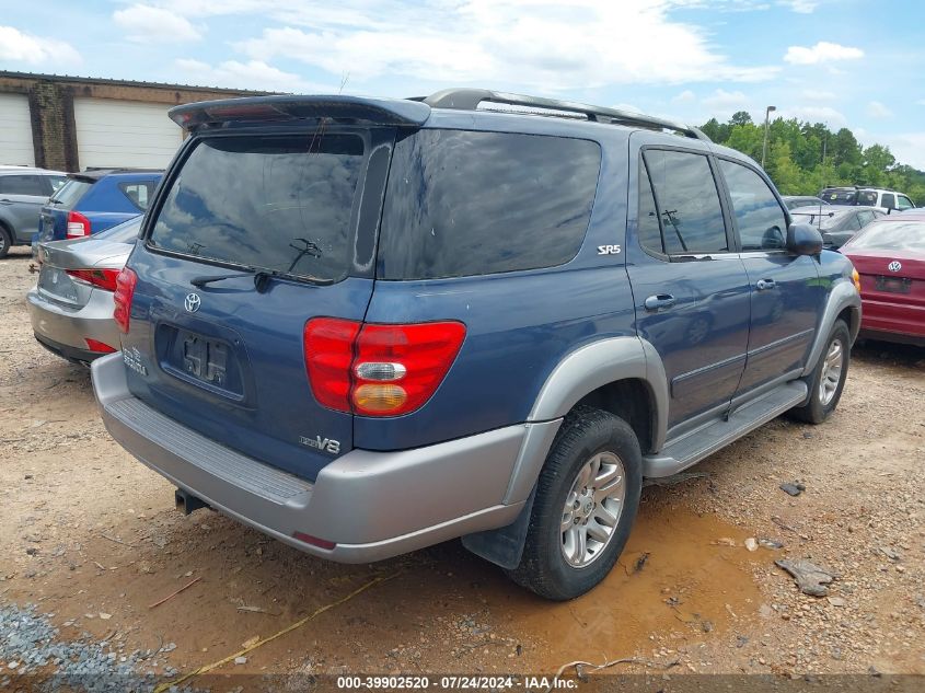 5TDZT34A54S23737 2004 Toyota Sequoia Sr5