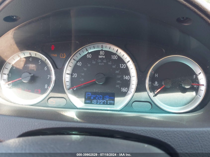 2010 Hyundai Sonata Gls VIN: 5NPET4ACXAH618959 Lot: 39902529