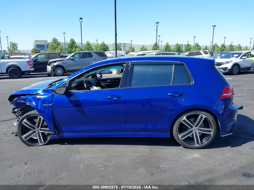 2016 Volkswagen Golf R 4-Door VIN: WVWLF7AU1GW222821 Lot: 39902575