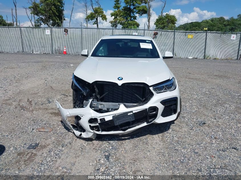 2023 BMW X6 xDrive40I VIN: 5UXCY6C07P9N74619 Lot: 39902582