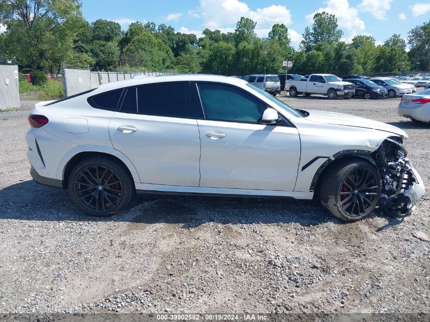 2023 BMW X6 xDrive40I VIN: 5UXCY6C07P9N74619 Lot: 39902582