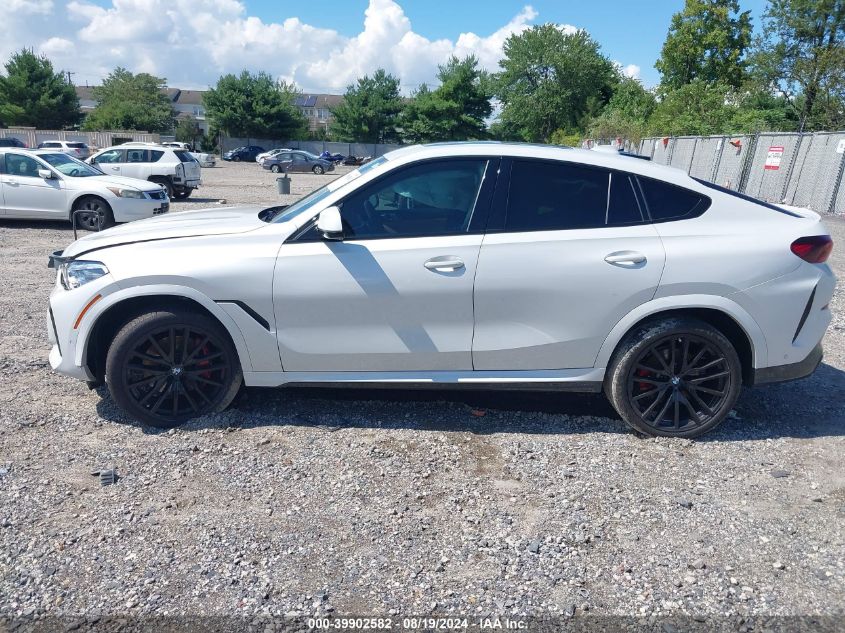 2023 BMW X6 xDrive40I VIN: 5UXCY6C07P9N74619 Lot: 39902582