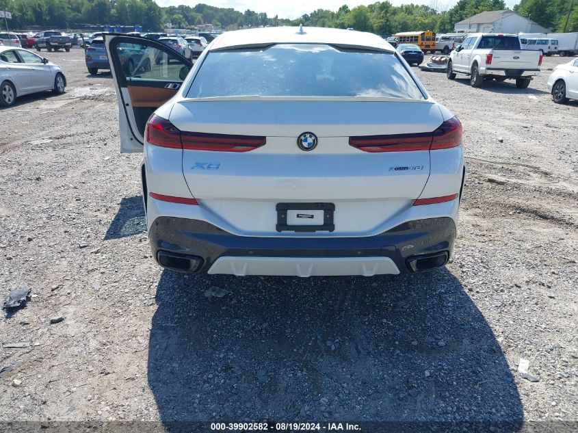 2023 BMW X6 xDrive40I VIN: 5UXCY6C07P9N74619 Lot: 39902582