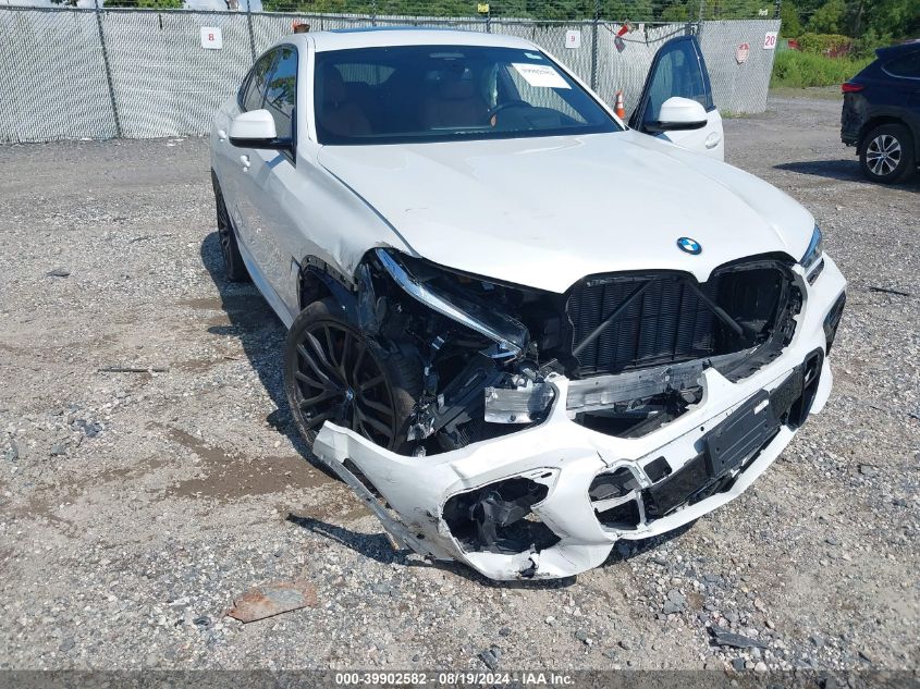 2023 BMW X6 xDrive40I VIN: 5UXCY6C07P9N74619 Lot: 39902582