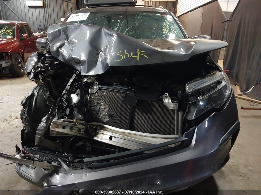 VIN 5FNYF6H33KB084046 2019 HONDA PILOT EX