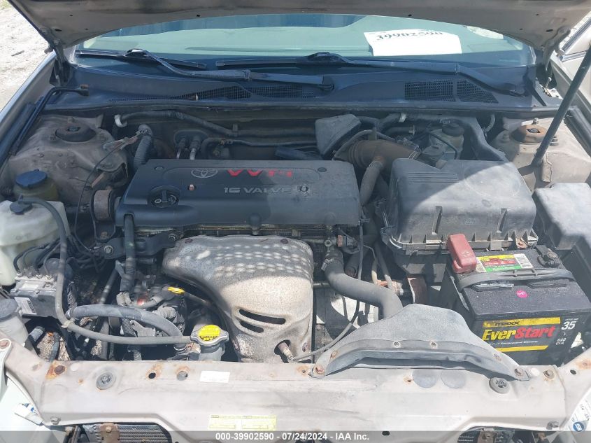 2004 Toyota Camry Xle VIN: 4T1BE30K74U323744 Lot: 39902590