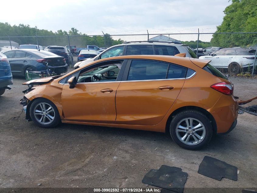 2017 Chevrolet Cruze Lt Auto VIN: 3G1BE6SM5HS579822 Lot: 39902592