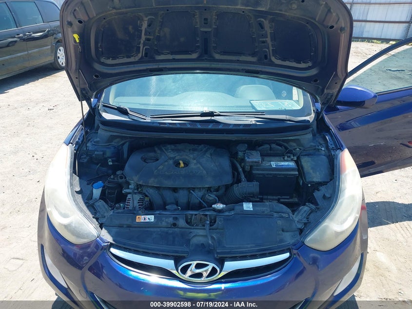 2013 Hyundai Elantra Gls VIN: 5NPDH4AE8DH203268 Lot: 39902598