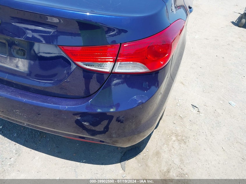 2013 Hyundai Elantra Gls VIN: 5NPDH4AE8DH203268 Lot: 39902598