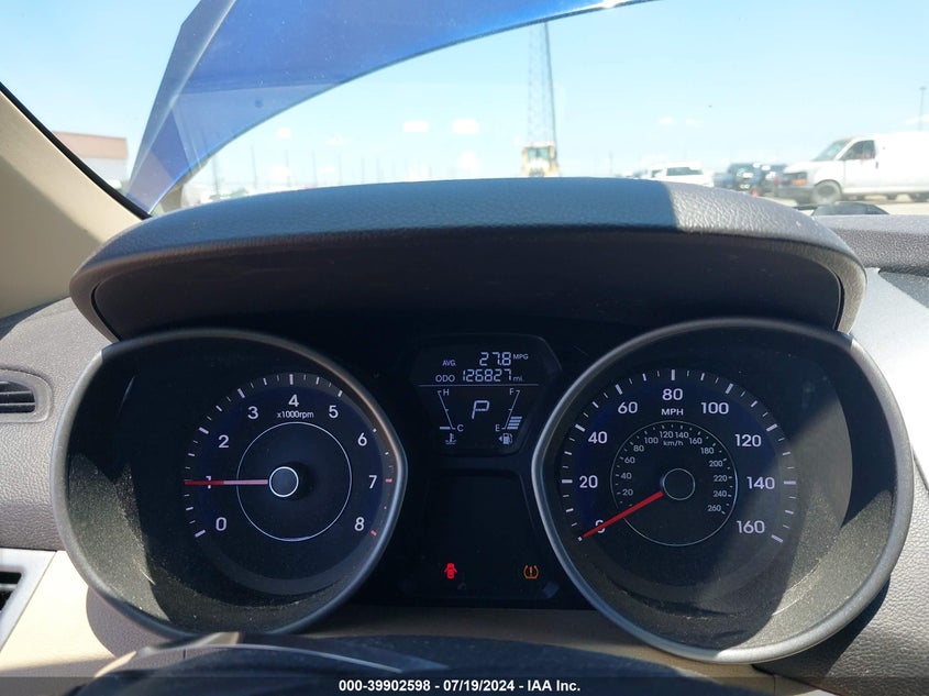 2013 Hyundai Elantra Gls VIN: 5NPDH4AE8DH203268 Lot: 39902598