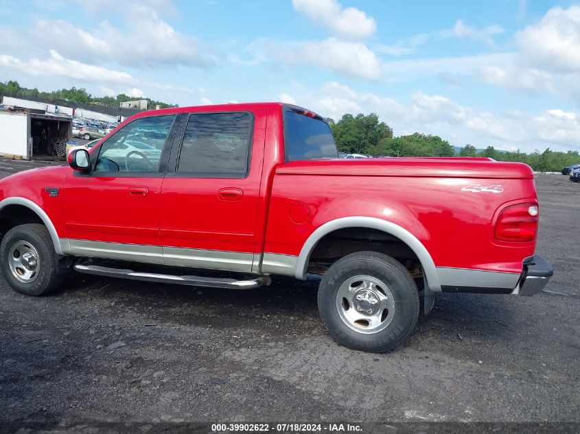 1FTRW08L31KE65754 | 2001 FORD F-150