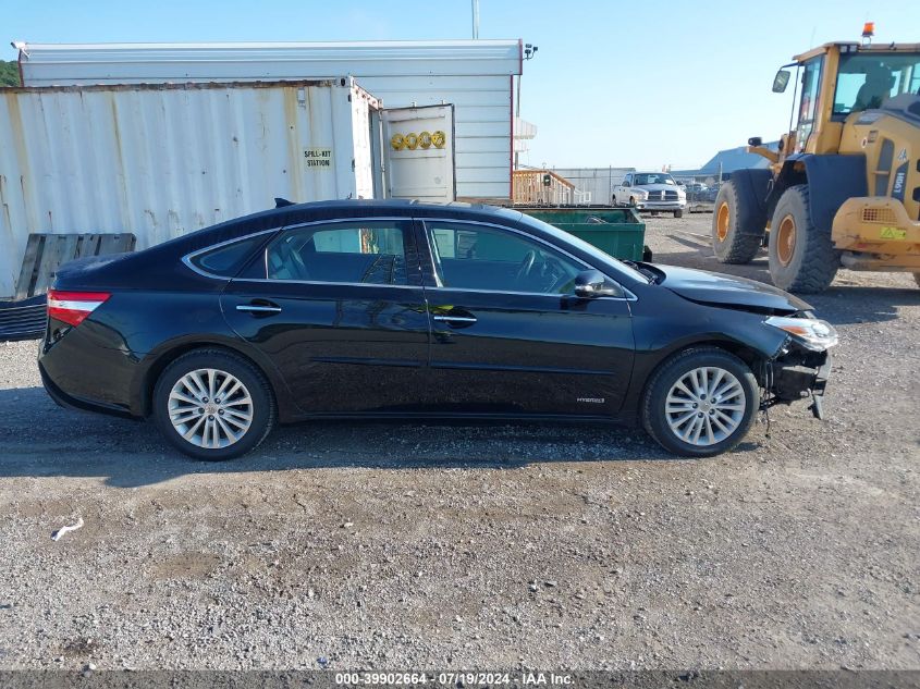 2014 Toyota Avalon Hybrid Limited VIN: 4T1BD1EB2EU032084 Lot: 39902664