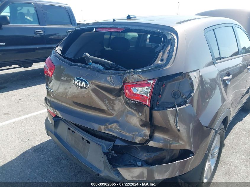 2013 Kia Sportage Lx VIN: KNDPB3A27D7517383 Lot: 39902665