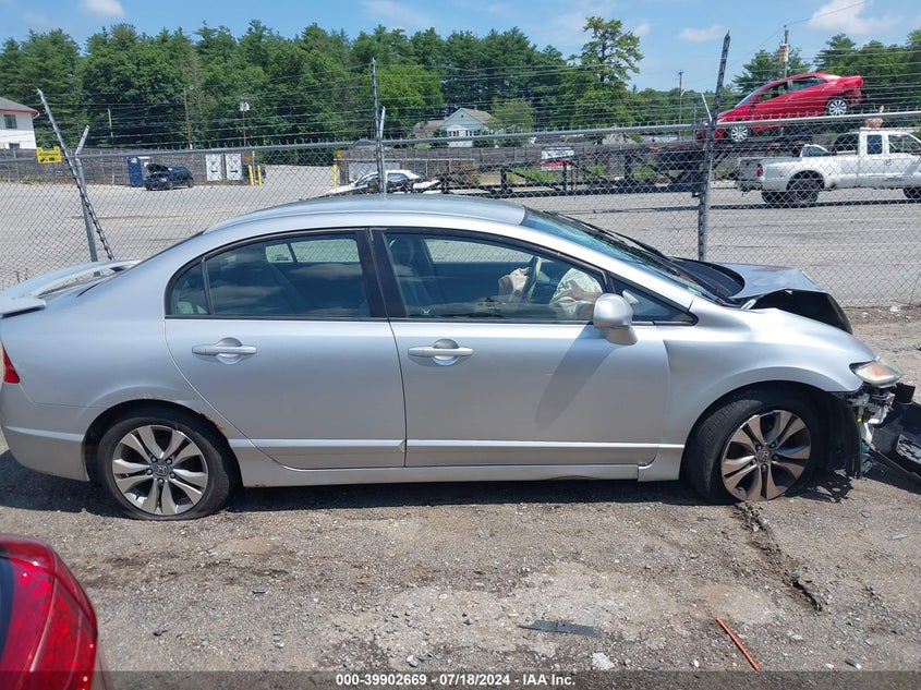 2009 Honda Civic Lx VIN: 2HGFA16589H360997 Lot: 39902669