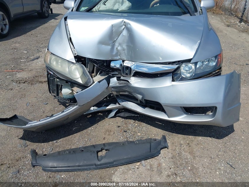 2009 Honda Civic Lx VIN: 2HGFA16589H360997 Lot: 39902669