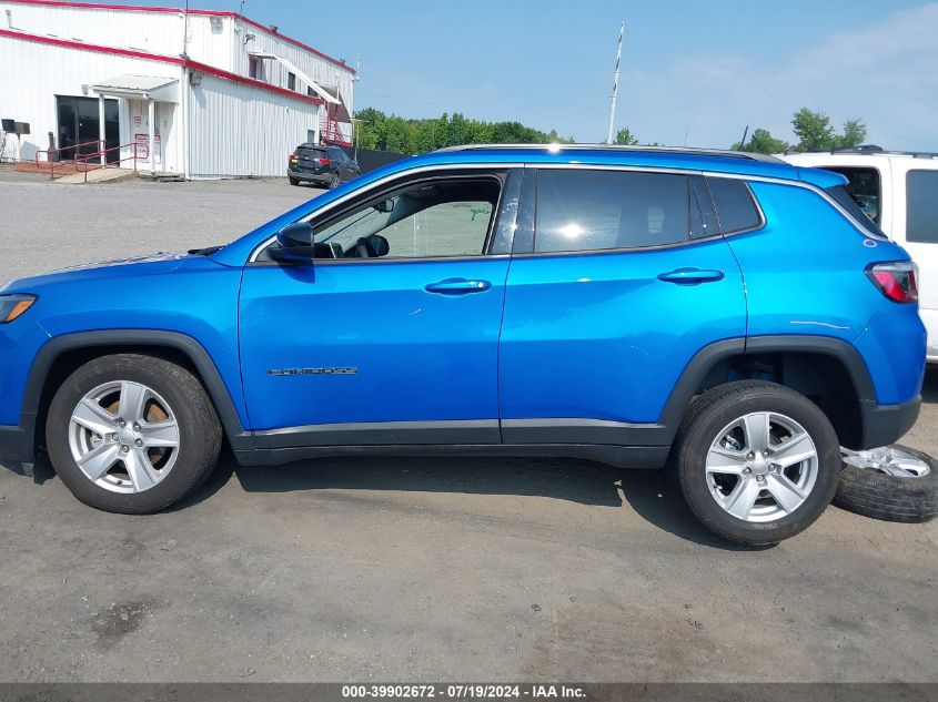 2022 Jeep Compass Latitude 4X4 VIN: 3C4NJDBB1NT230732 Lot: 39902672