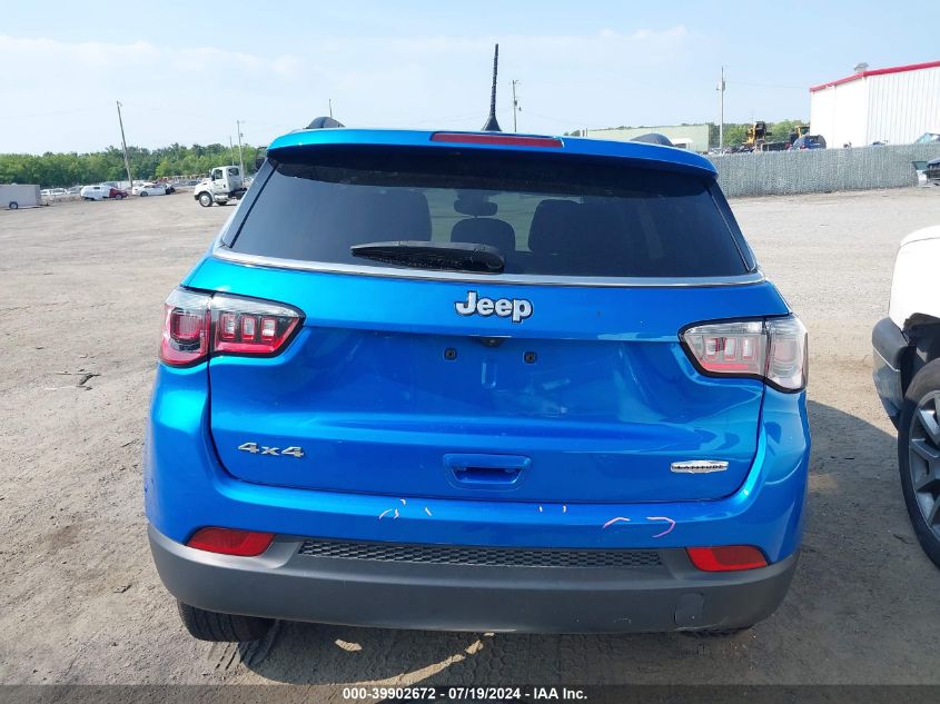 2022 Jeep Compass Latitude 4X4 VIN: 3C4NJDBB1NT230732 Lot: 39902672