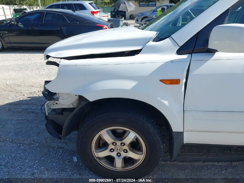 2006 Honda Pilot Ex VIN: 5FNYF28456B034661 Lot: 39902691