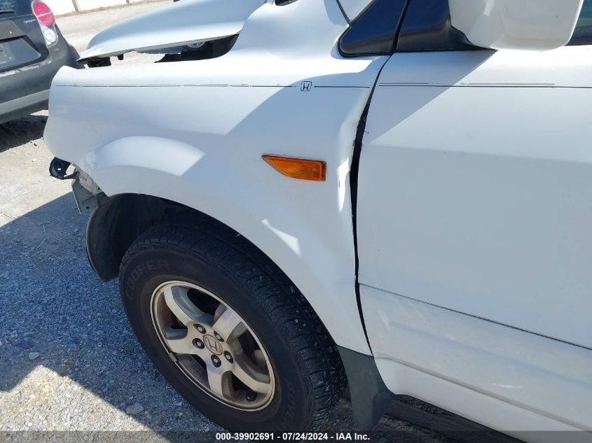 2006 Honda Pilot Ex VIN: 5FNYF28456B034661 Lot: 39902691